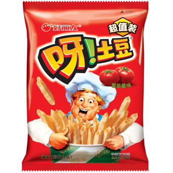 Orion Snacks Puffed French Fries Potato Chips Ya! Potato Ketchup Flavor 130g/bag