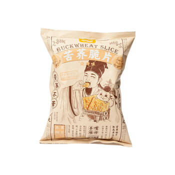 Three Squirrels Tartary Buckwheat Chips BBQ Flavor Coarse Grain Crisps Snacks Puffed Food Potato Chi