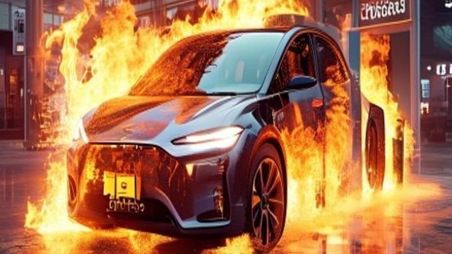 Electric Vehicle Blaze Highlights Charging Station Safety Concerns
